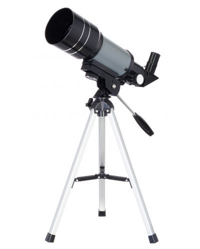Телескоп Levenhuk - Blitz 70s Base, черен/сив - 2