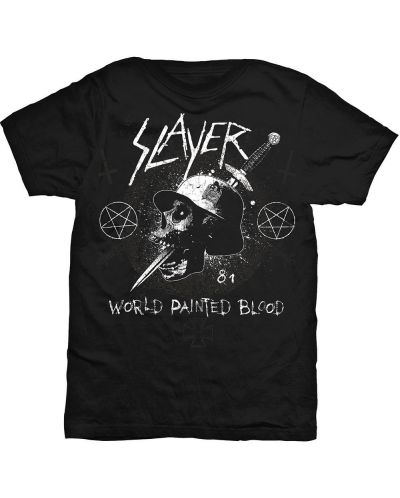 Тениска Rock Off Slayer - Dagger Skull