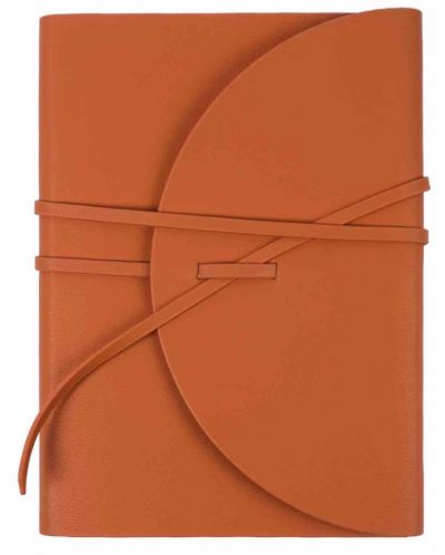 Тефтер Victoria's Journals Pella - Оранжев, пластична корица, 96 листа, на редове, А5 - 1