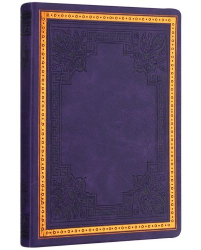Тефтер Victoria's Journals Old Book - А5, лилав - 1