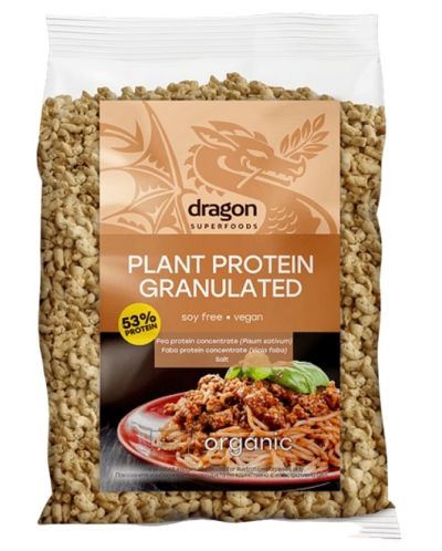 Текстуриран растителен протеин Granulated, 200 g, Dragon Superfoods - 1