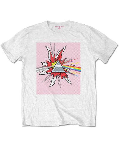 Тениска Rock Off Pink Floyd - Lichtenstein Prism - 1