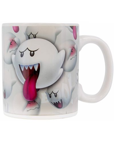 Термо чаша Paladone Nintendo Super Mario - Boo, 300 ml