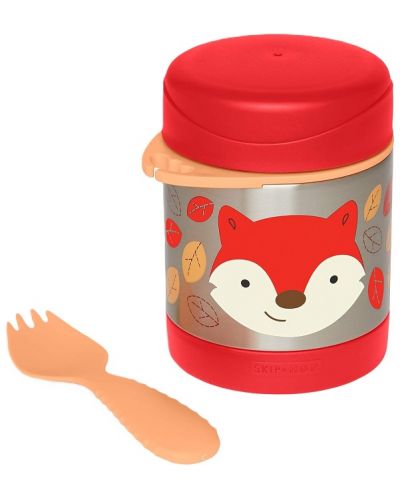 Термо контейнер за храна Skip Hop Zoo - 325 ml, лисица - 2