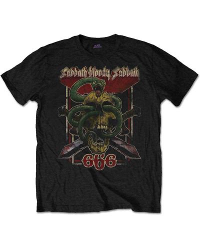 Тениска Rock Off Black Sabbath - Bloody Sabbath 666 - 1