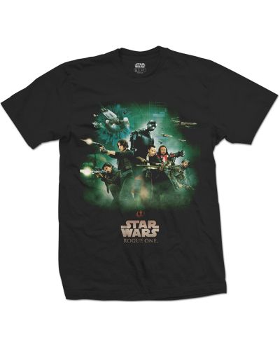 Тениска Rock Off Star Wars - Rogue One Rebels Poster - 1