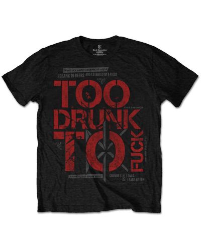Тениска Rock Off Dead Kennedys - Too Drunk - 1