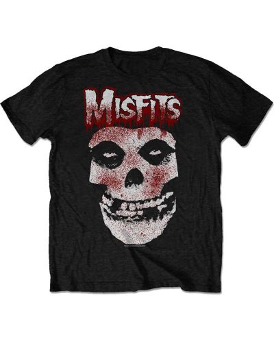 Тениска Rock Off The Misfits - Blood Drip Skull - 1