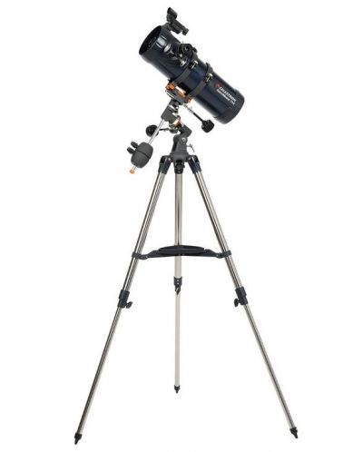 Телескоп Celestron - AstroMaster 114EQ, син - 3