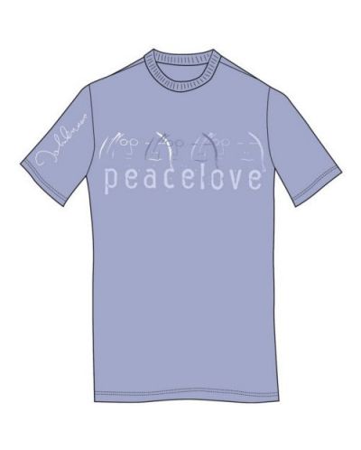 Тениска Rock Off John Lennon - Peace & Love - 1