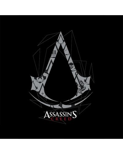 Тениска ABYstyle Games: Assassin's Creed - Crest (Black) - 2