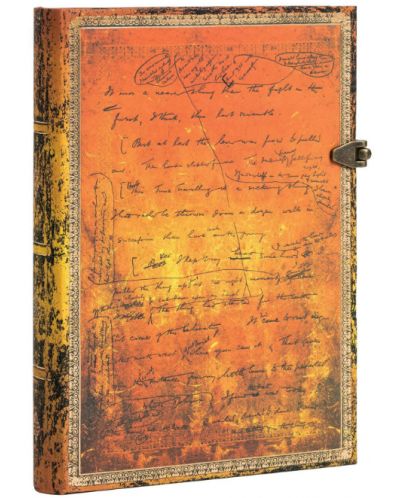 Тефтер Paperblanks - H.G. Wells, 13 х 18 cm, 120 листа - 2