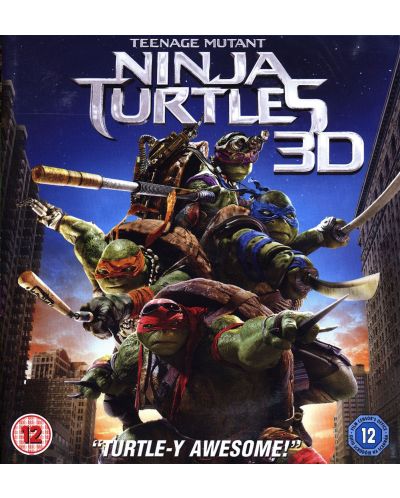 Teenage Mutant Ninja Turtles 2D+3D (Blu-Ray)