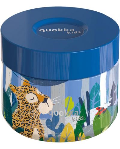 Термобуркан за храна Quokka Kids  - Whim, Jungle, 360 ml - 1