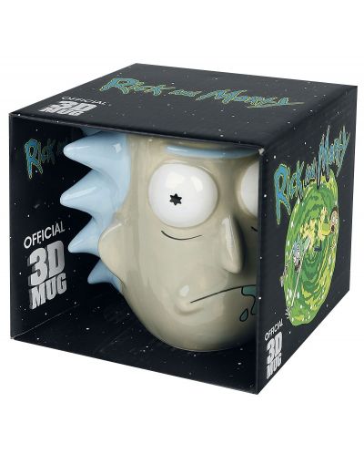 Чаша 3D GB eye Animation: Rick & Morty - Rick Sanchez - 3