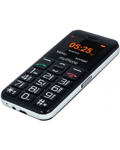 Мобилен телефон myPhone - Halo Easy, 1.77", 4MB, черен - 3