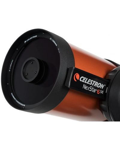 Телескоп Celestron - NexStar 6SE, SC 152/1500, оранжев/черен - 6