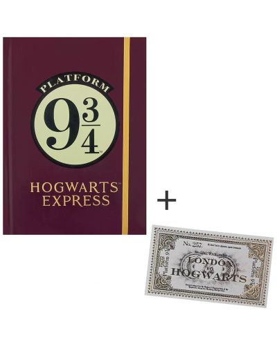 Тефтер Cinereplicas Movies: Harry Potter - Hogwarts Express, формат А5 - 5