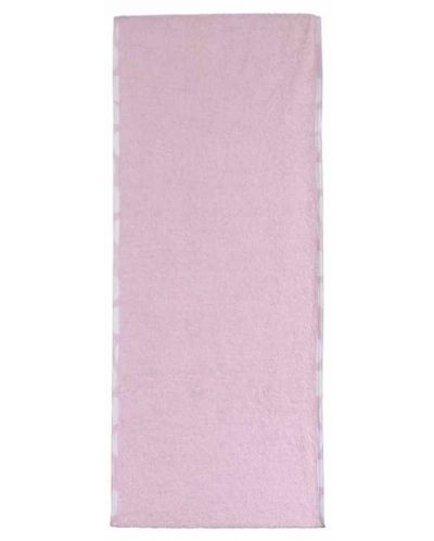 Текстилна подложка за повиване Lorelli - Розова, 88 х 34 cm - 1