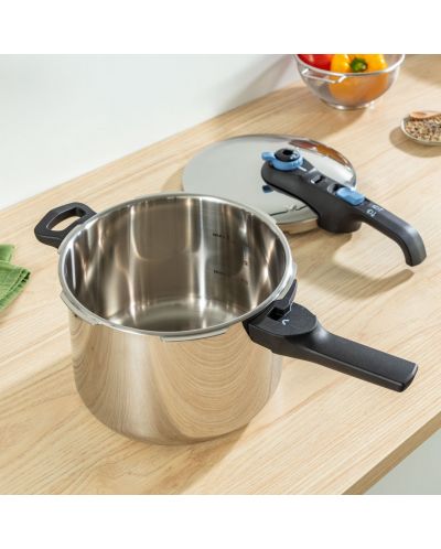 Тенджера под налягане Tefal - Aqua Blue P2584401, 8 L - 2