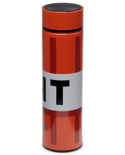 Термос с дигитален термометър Puckator - Minecraft TNT, 450 ml - 4