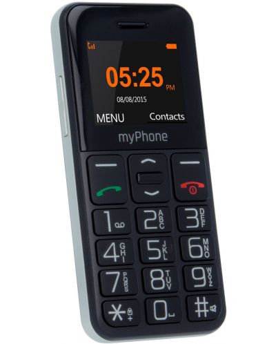 Мобилен телефон myPhone - Halo Easy, 1.77", 4MB, черен - 2