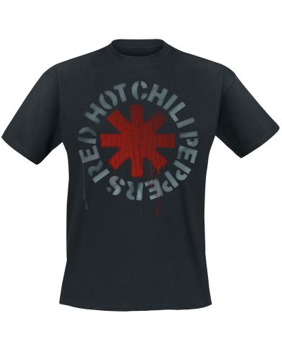 Тениска Rock Off Red Hot Chili Peppers - Stencil - 1