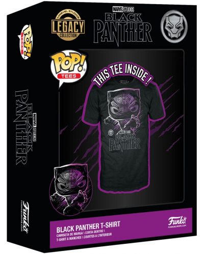 Тениска Funko Boxed Tees: Marvel - Black Panther - 4