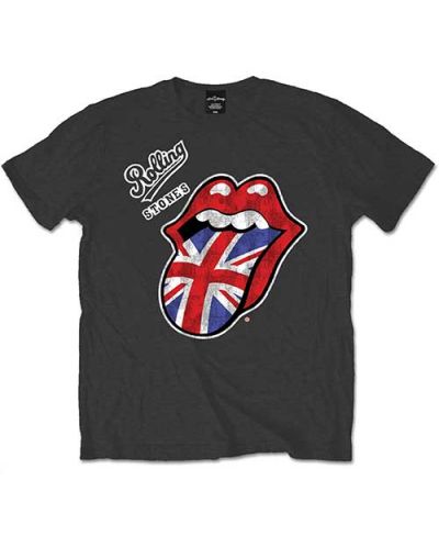 Тениска Rock Off The Rolling Stones - Vintage British Tongue - 1