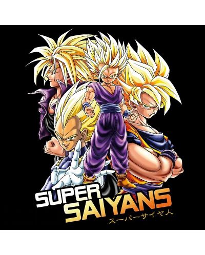 Тениска ABYstyle Animation: Dragon Ball Z - Saiyans - 2