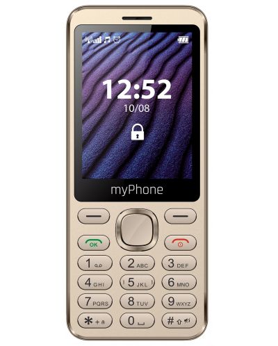 Телефон myPhone - Maestro 2, 2.8'', 32MB/32MB, златист - 1