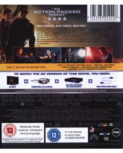 Terminator Genisys 3D (Blu-Ray + Blu-Ray 3D) - 2