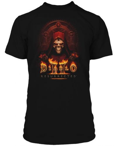Тениска JINX Games: Diablo II - Key To Darkness, M - 1