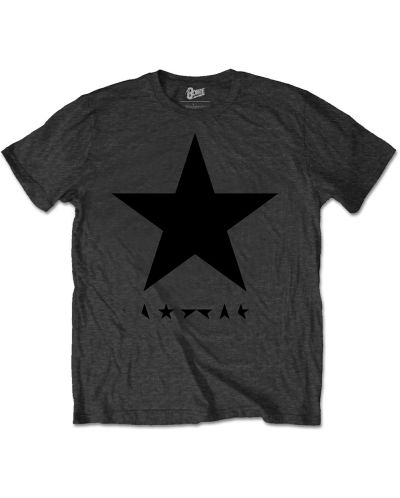 Тениска Rock Off David Bowie - Blackstar, сива - 1