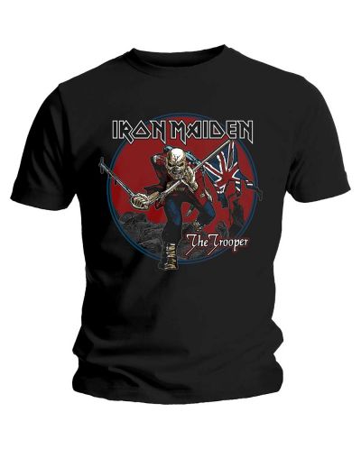Тениска Rock Off Iron Maiden - Trooper Red Sky - 1