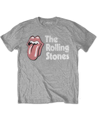 Тениска Rock Off The Rolling Stones - Scratched Logo - 1