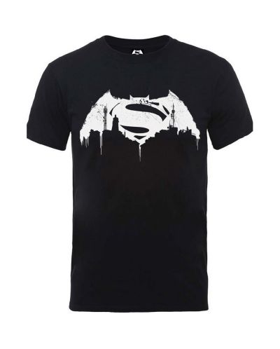 Тениска Rock Off DC Comics - Batman v Superman Beaten Logo - 1
