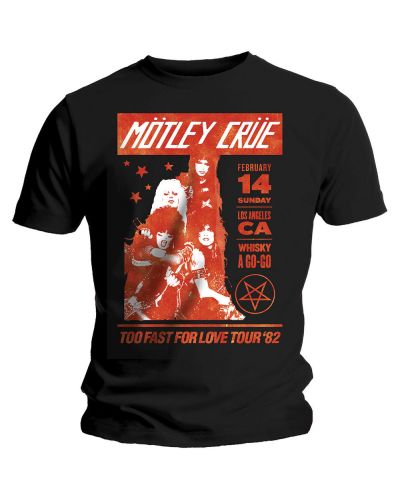Тениска Rock Off Motley Crue - Whisky A Go Go - 1