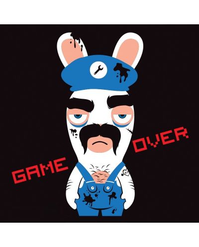 Тениска ABYstyle Games: Raving Rabbids - Game Over - 2
