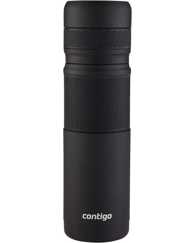 Термос Contigo - Thermal bottle, черен, 740 ml - 1