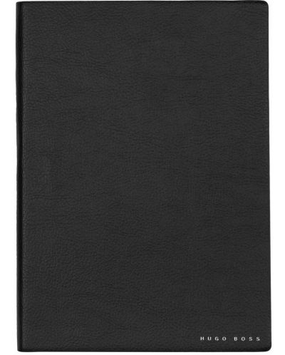 Тефтер Hugo Boss Essential Storyline - A5, бели листа, черен - 3