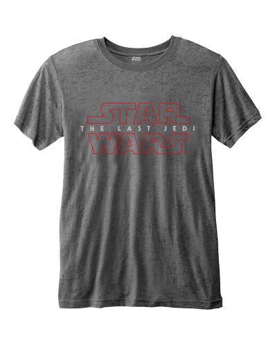 Тениска Rock Off Star Wars Fashion - Episode VIII The Last Jedi Logo - 1