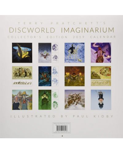 Terry Pratchett's Discworld Collectors' Edition Calendar 2019  - 2