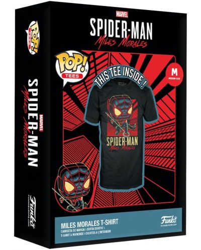 Тениска Funko Marvel: Spider-Man - Miles Morales - 4