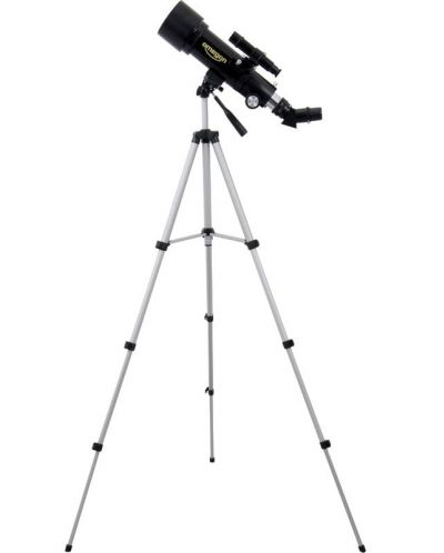 Телескоп Omegon - AC 70/400 Solar BackPack AZ, черен - 1