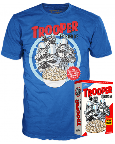 Тениска Funko Star Wars - Trooper Frosted O's, размер L - 1