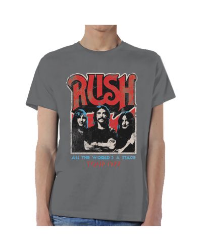 Тениска Rock Off Rush - World a Stage Tour 1977 - 1