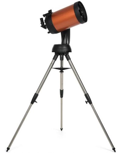 Телескоп Celestron - NexStar 8SE, SC 203/2032, оранжев/черен - 4
