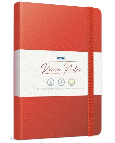 Тефтер Gipta - Denim Notes, 19 x 26 cm, микроперфорация, асортимент - 2