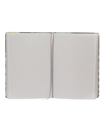 Тетрадка Colori - A4, 100 листа, широки редове, твърда корица, асортимент - 5